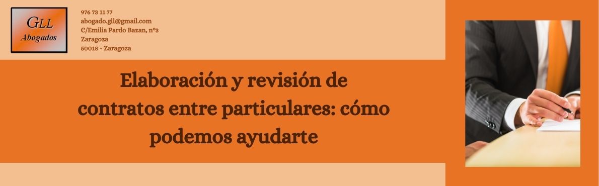 Elaboración y revisión de contratos entre particulares